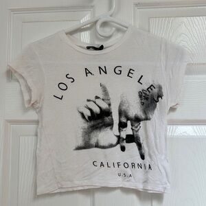 Cropped Brandy Melville Tee